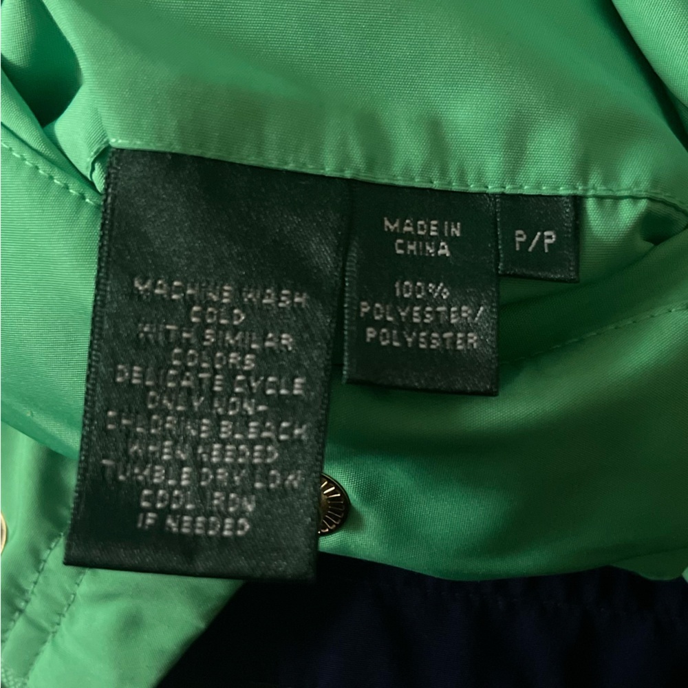 Ralph Lauren Reversible Green and Navy Women's Vest - Picture 13 of 14